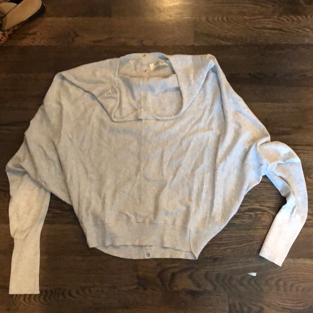 All Saints - grey dolman sweater